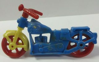 Vintage Renwal Toy Motorcycle 5 " Long Plastic