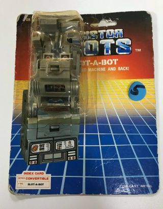 Rare Transistor Robots Slot - A - Bot Robot 1985