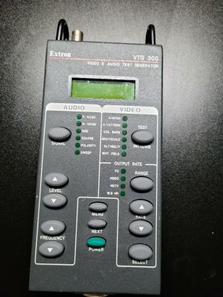 Extron Vtg 300r Video And Audio Test Generator W/power Supply