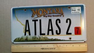 License Plate,  Montana,  Vanity: Atlas 2,  Atlas Too,  Like Charles A,  Book Of Maps