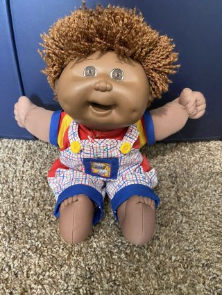 Cabbage Patch Kids Snack Time Kid Boy Doll Htf Collectors Item Please Read