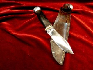 Rare 1916 Marbles Patd Usa Woodcraft Gladstone Skinner Vintage Hunting Knife Set