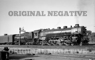 Orig 1952 Negative - Union Pacific Up 4 - 8 - 2 7863 Ogden Ut Utah Railroad Steam