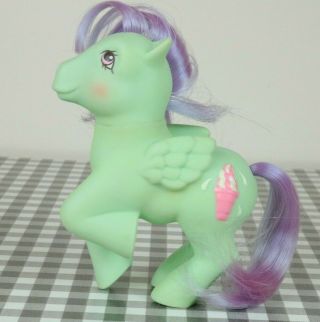My Little Pony - Peppermint Crunch Sundae Best Pony - G1 Vintage