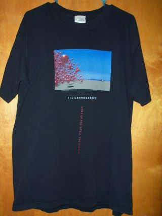 The Cranberries 2002 Us Tour Concert T - Shirt (large) Vintage Rare 19 Years Old