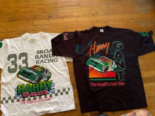 Vintage Nascar T Shirt Lot…harry Gant…skoal Bandit Racing…the Bandits Last Ride