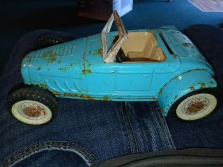 Metal Tin Toy Car Ford Nylint