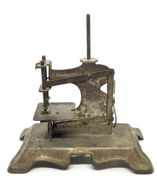 Antique Minature Hand Crank Sewing Machine Toy Tlc