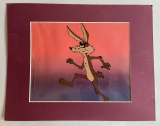 Vintage Production Cel Wile E.  Coyote Animation 1960’s