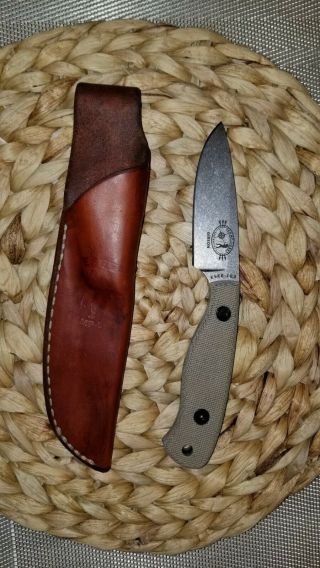 Esee Jg3 Camp Lore James Gibson Edition.  (jg3 With Camp Lore Logo)