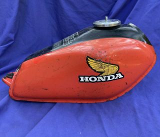 Honda Vintage Gas Tank 1970s – Early 1980s Never Restored Shape