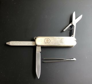Vintage Tiffany & Co Sterling 925 750 Victorinox Swiss Army Folding Knife