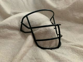 Vintage Black Schutt Jop - Sw Football Helmet Facemask - Thin Coat 1989