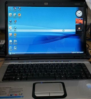 Vintage Hp Pavilion Dv6000 Laptop - Windows Vista - 120gb Hd 1gb Ram