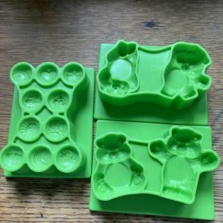 Vintage Care Bears and Strawberry Shortcake molds 2