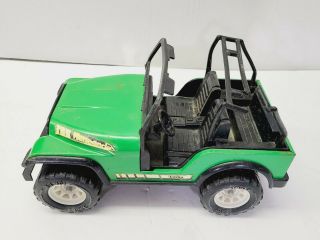 Vintage Metal Tonka Jeep Renegade Xr - 101 Tires Green Made In Usa