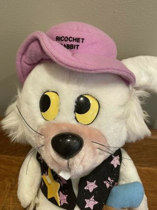 Vtg 1985 Presents/hanna Barbera Productions 16” Ricochet Rabbit Plush