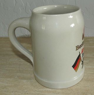 Vintage Berliner Kindl Stonewear Mug 