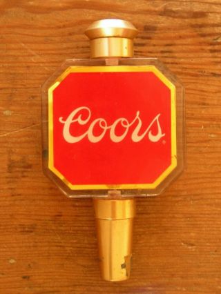 Vintage Coors Tap Handle Beer Brewery Brewing Co.  Keg Man Cave Pub Bar