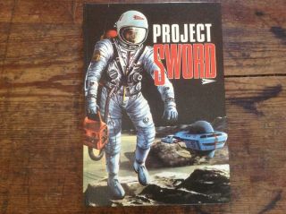 1968 First Edition Project Sword Illustrated Space Race Prior To Moonlanding