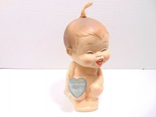 Vintage Bobble Head Japan Baby Toddler On The Training Potty C&gc