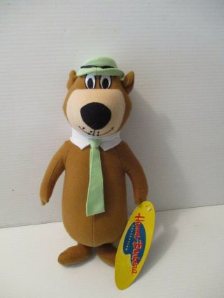 Hanna Barbera 14 " Yogi Bear Stuffed Green Hat & Tie 2010 With Tags