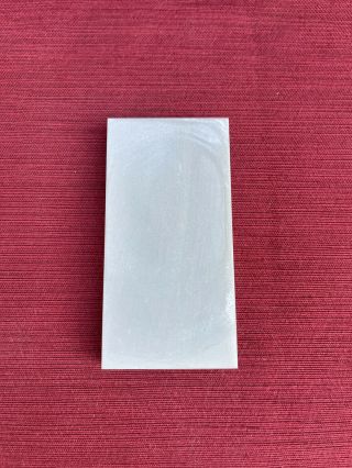 Vintage Translucent Hard Arkansas Sharpening Stone,  Old Stock,  4 By 2 Inches