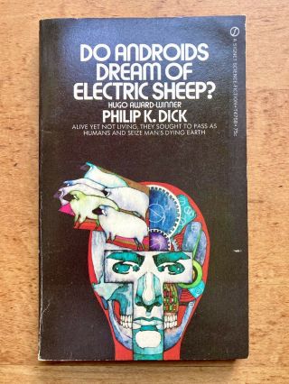Do Androids Dream Of Electric Sheep? By Philip Dick 1969 Vintage Pb Signet Rare
