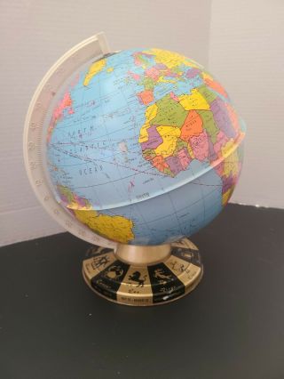 Vintage Ohio Art World Globe.