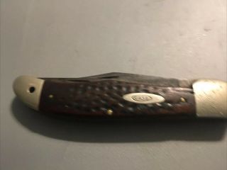 Case 6265 Sab 2 Blade Vintage Pocket Knife Lanyard Hole