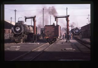 Steam Railway Slide - India - Metre Gauge Shed Scene 1988