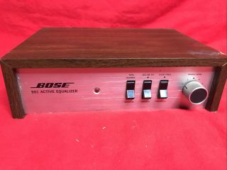 Bose 901 Active Equalizer Series Ii Vintage - Powers On,
