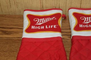 Miller high life oven mitt grilling beer Thick heavy duty authentic 2