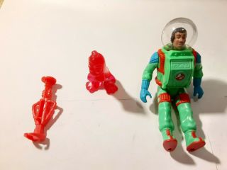 Vintage Kenner Real Ghostbusters Fright Features Winston Complete 1989