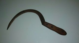 Vintage Worth Tool Sickle Scythe Knife Grass Cutter