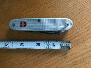 Wenger Delemonte Swiss Army Knife Soldier Alox Silver Aluminum " 83