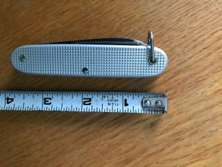 Wenger Delemonte Swiss Army Knife Soldier ALOX Silver Aluminum 