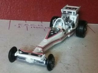 Vintage 1976 Ideal Toys Evel Knievel Precision Miniatures Die Cast Dragster