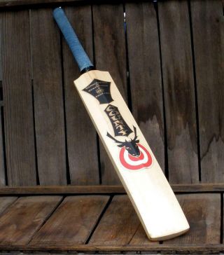 Vintage Commemorative Hunts County Cricket Bat Raf Fairford Uk England 34 " L