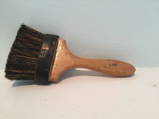 Vintage L&n Railroad Brush (wolfe Brush Co. ) Size A