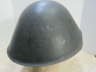 Vintage East German DDR NVA GDR Steel helmet Cold War M56 Size Medium To 7 1/4 2