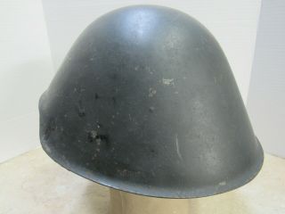 Vintage East German DDR NVA GDR Steel helmet Cold War M56 Size Medium To 7 1/4 3