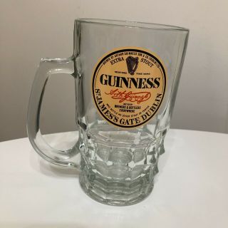 Vintage Guiness St James Gate Dublin Beer Mug Ravenhead Barmasters England