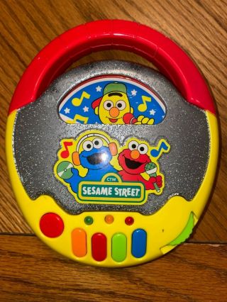 Sesame Street Pretend Cd Player With One Disc