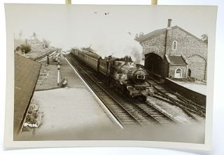 Vintage Railway Photo Berkley Road Cornishman 1961