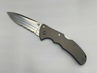 Cold Steel Code 4 Spear Point Knife Folder Folding Knife 8.  5 "