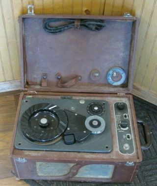 Vintage Silvertone Wire Recorder Model 70