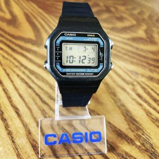 Rare Vintage 1980 Casio W - 400 Marlin Digital Diver Watch Made In Japan Mod.  106