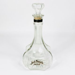 Vtg Jack Daniels Old No 7 Bourbon Tennessee￼ Whiskey Back Bar Bottle Decanter