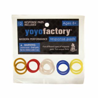 Yoyo Factory Silicone Response Pad Set - 12 Silicone O - Ring Set For Yoyos